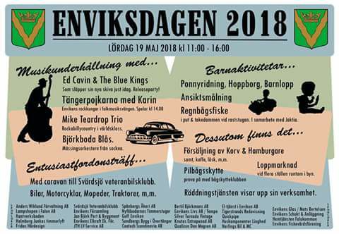 Enviksdagen 19 Maj Fest i byn!